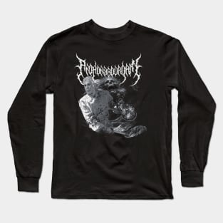 Death Metal Anthony Bourdain Long Sleeve T-Shirt